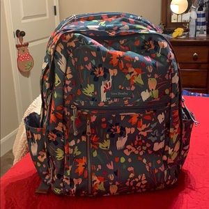 Vera Bradley retired print, large campus backpack